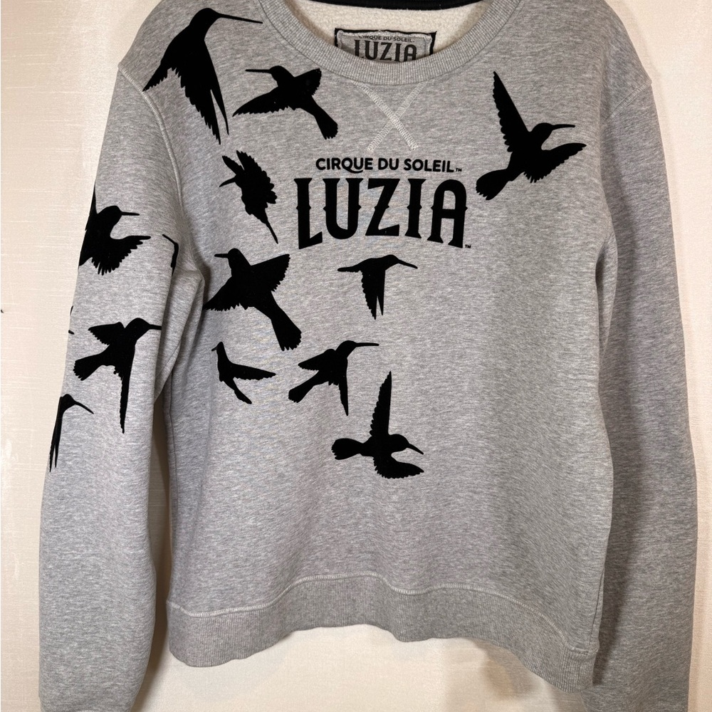 Cirque du Soleil LUZIA Hummingbird Graphic Sweatshirt Size M